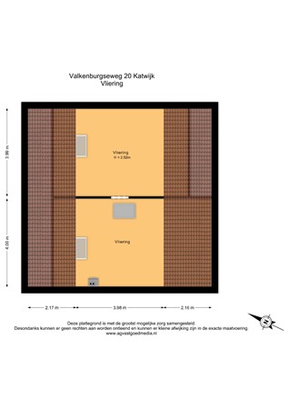 Floorplan - Valkenburgseweg 20, 2223 KD Katwijk
